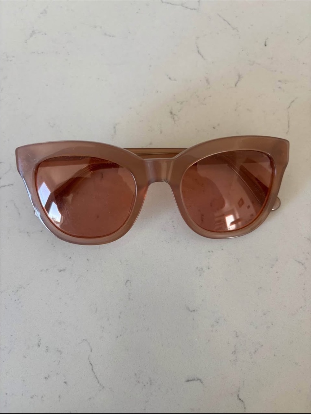 J. Crew Cat-Eye Sunglasses - Rose Peach